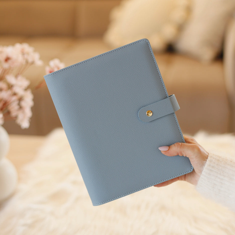 B-Ware | A5 Binder mit goldenen Ringen - Auslaufmodell