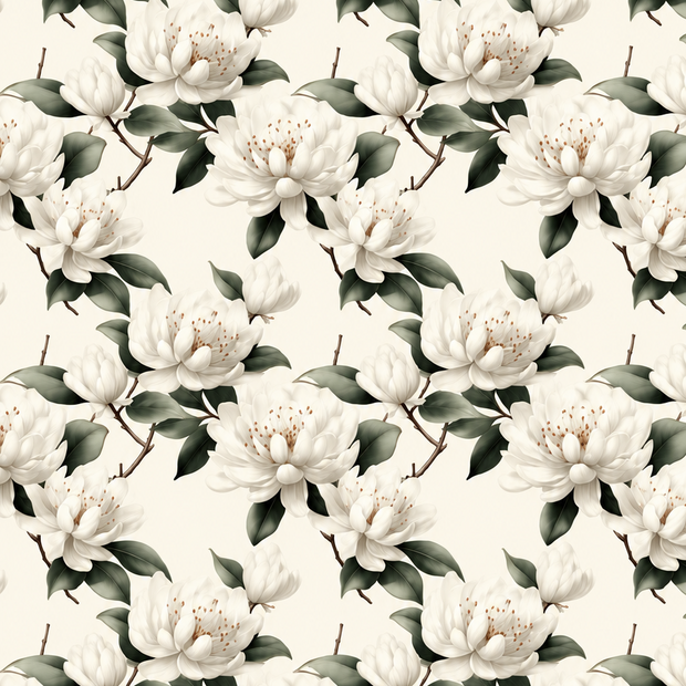 Futterstoff Magnolia | wasserabweisend | 50 x 80 cm