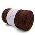 Flache Polyesterschnur 5mm | 135 Mahagoni