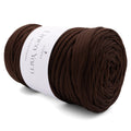 Flache Polyesterschnur 5mm | 140 Schokolade