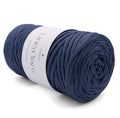 Flache Polyesterschnur 5mm | 230 Stahlblau