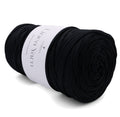 Flache Polyesterschnur 5mm | 300 Schwarz