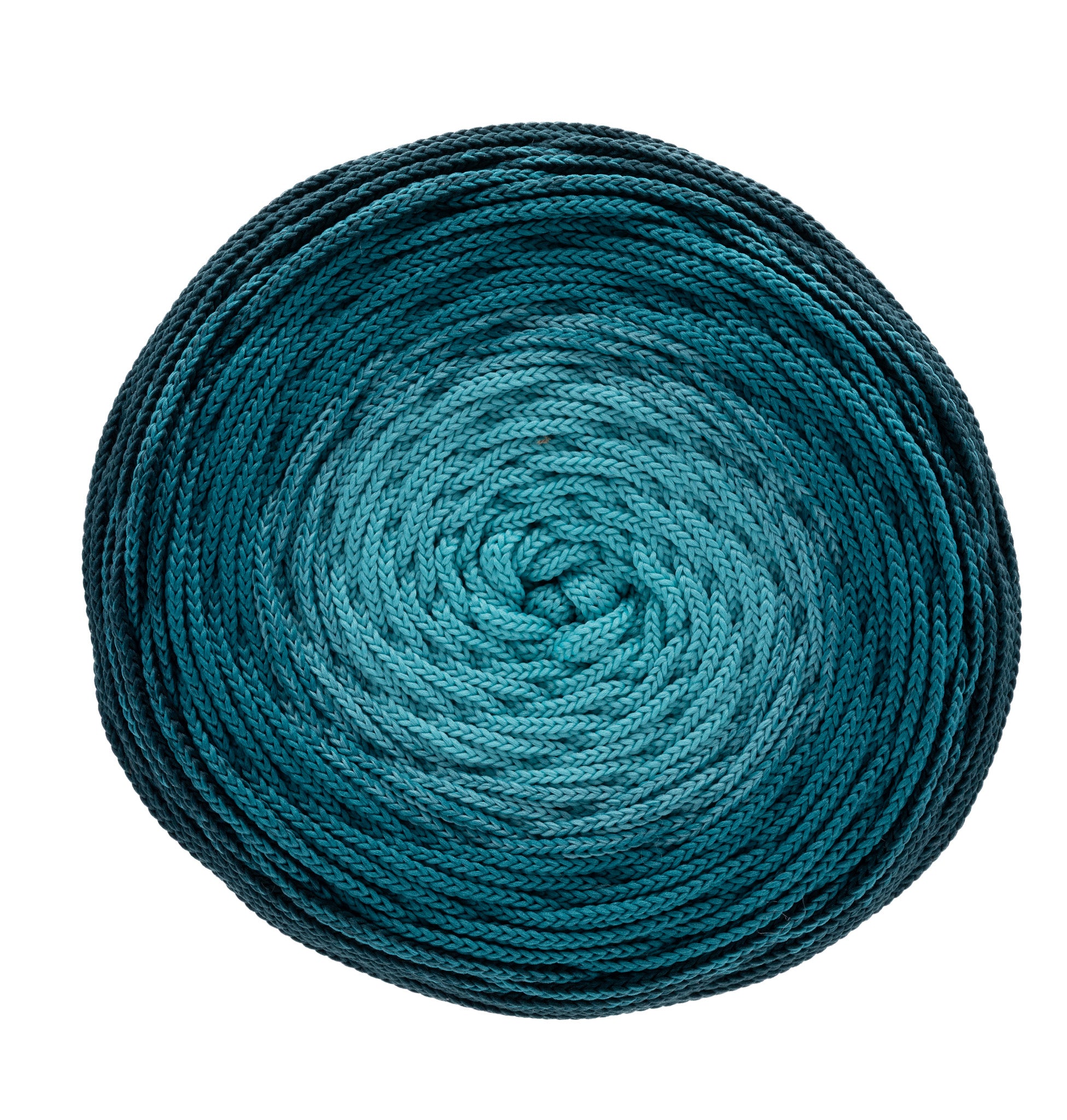 Ombre Flache Polyester 5mm  - 403 Flaschengrün | Petrol | Türkis
