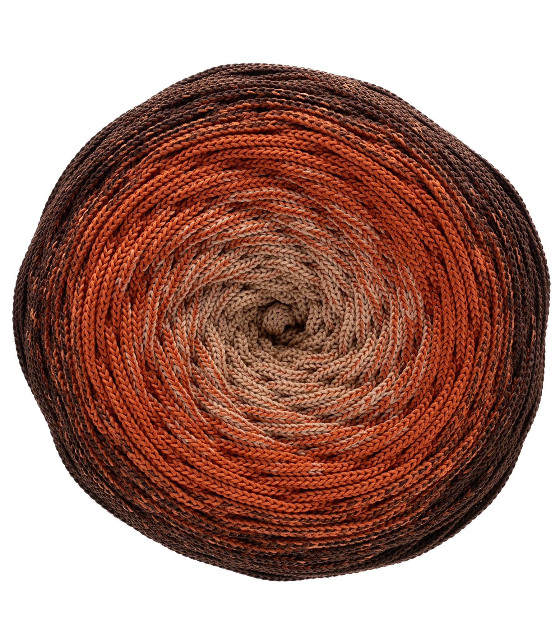 Ombre Flache Polyester 5mm  - 405 Schokolade | Terracotta | Beige