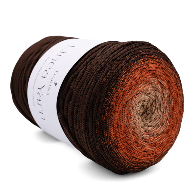 Ombre Flache Polyester 5mm  - 405 Schokolade | Terracotta | Beige