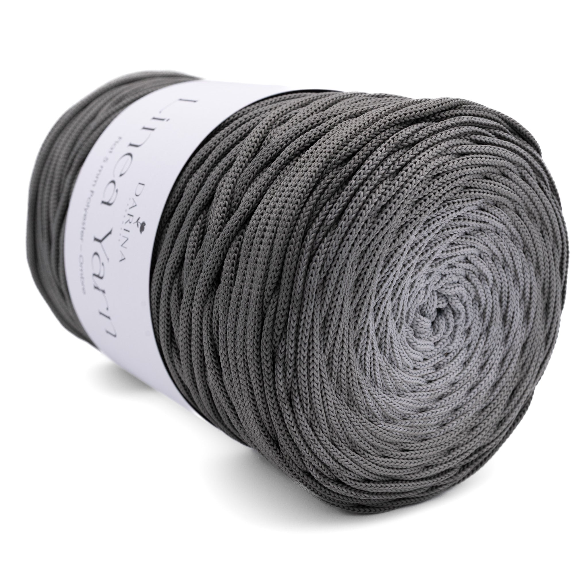 Ombre Flache Polyester 5mm  - 406 Graphit | Grau | Hellgrau