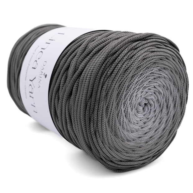 Ombre Flache Polyester 5mm  - 406 Graphit | Grau | Hellgrau