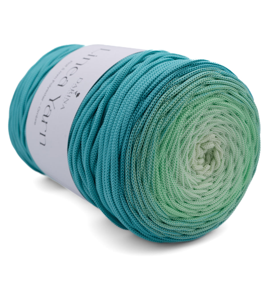 Ombre Flache Polyester 5mm  - 408 Türkis | Mint | Pistazie