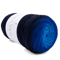 Ombre Flache Polyester 5mm  - 414 Dunkelblau | Kornblumenblau | Azurblau