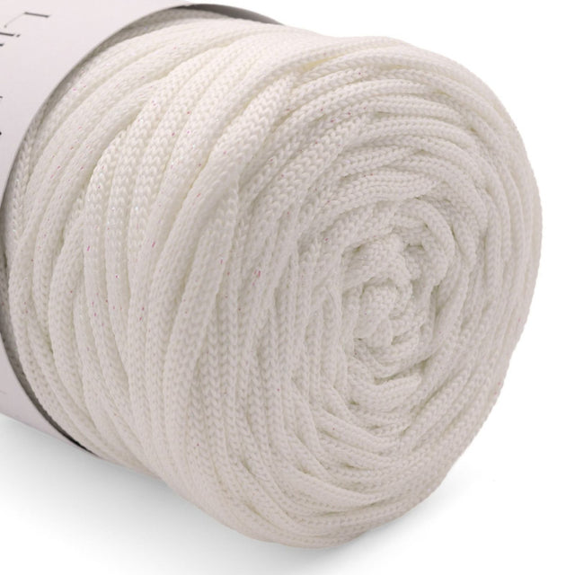 Flache Polyesterschnur 5 mm | Lurex
