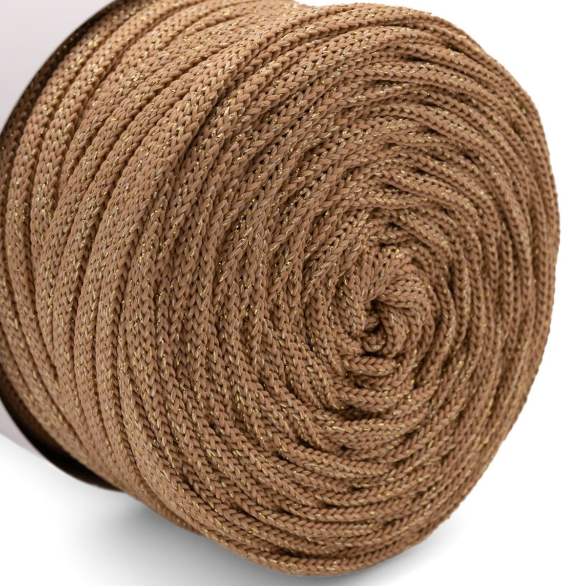 Flache Polyesterschnur 5 mm | Lurex