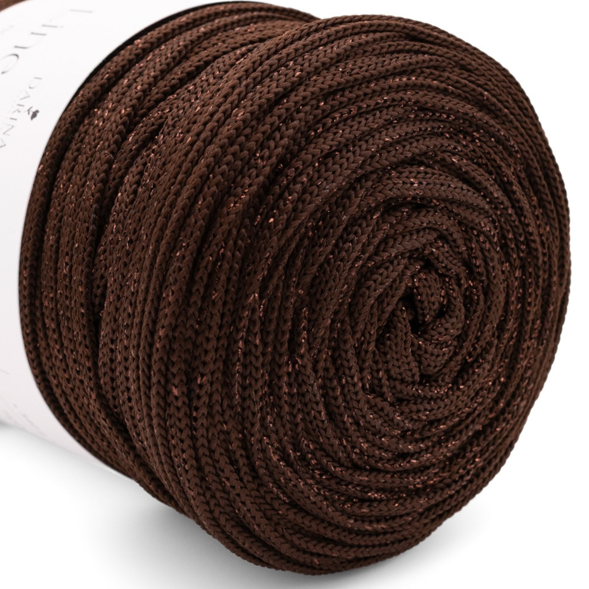 Flache Polyesterschnur 5 mm | Lurex