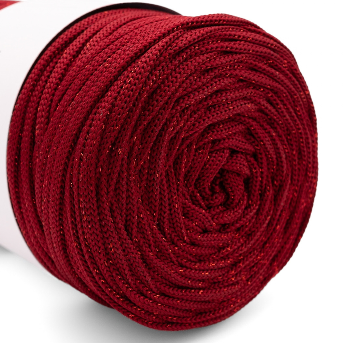 Flache Polyesterschnur 5 mm | Lurex