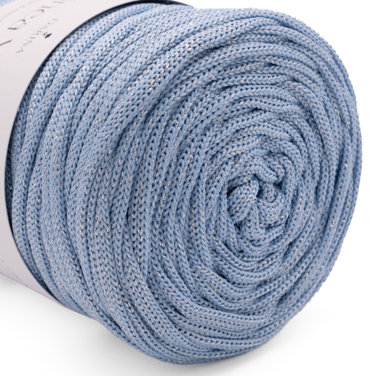 Flache Polyesterschnur 5 mm | Lurex
