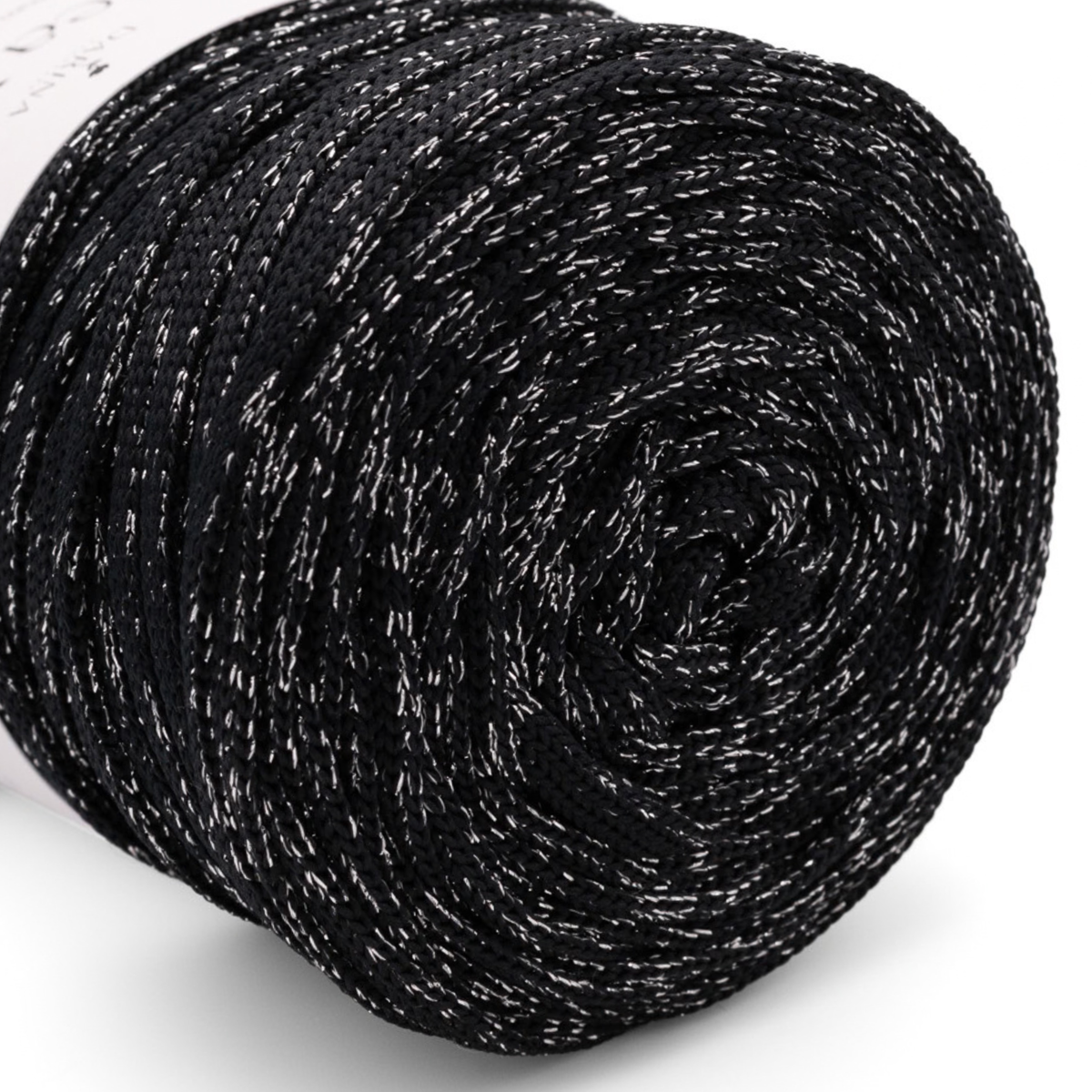 Flache Polyesterschnur 5 mm | Lurex