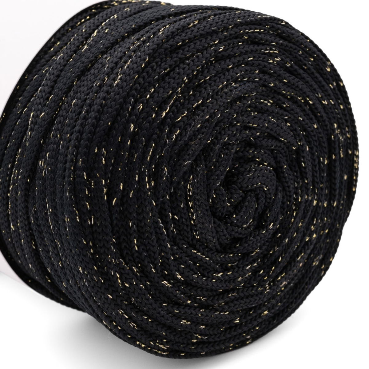 Flache Polyesterschnur 5 mm | Lurex