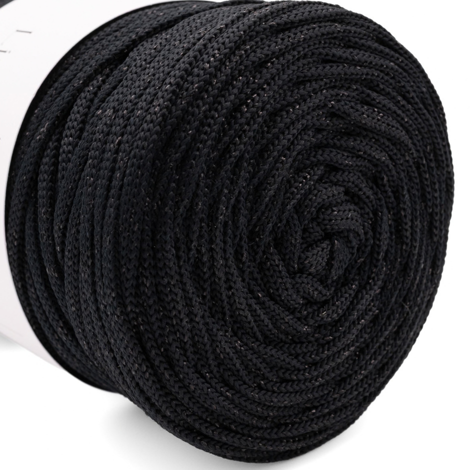 Flache Polyesterschnur 5 mm | Lurex