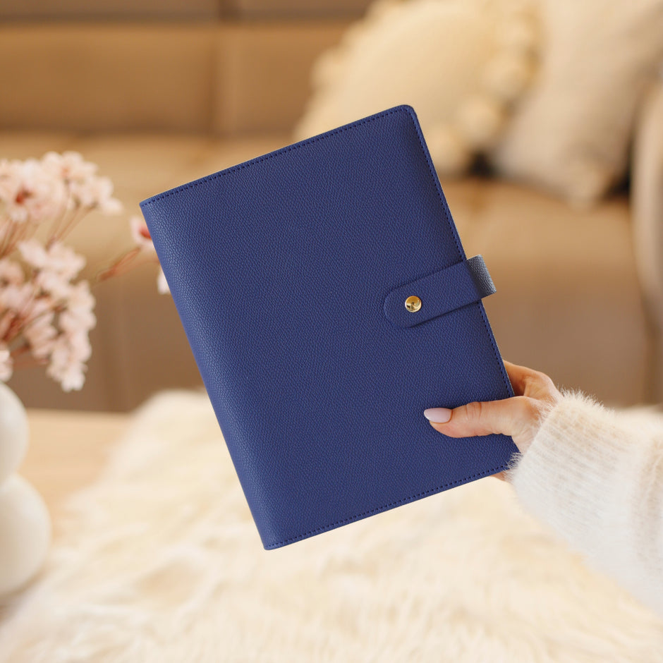 B-Ware | A5 Binder mit goldenen Ringen - Auslaufmodell
