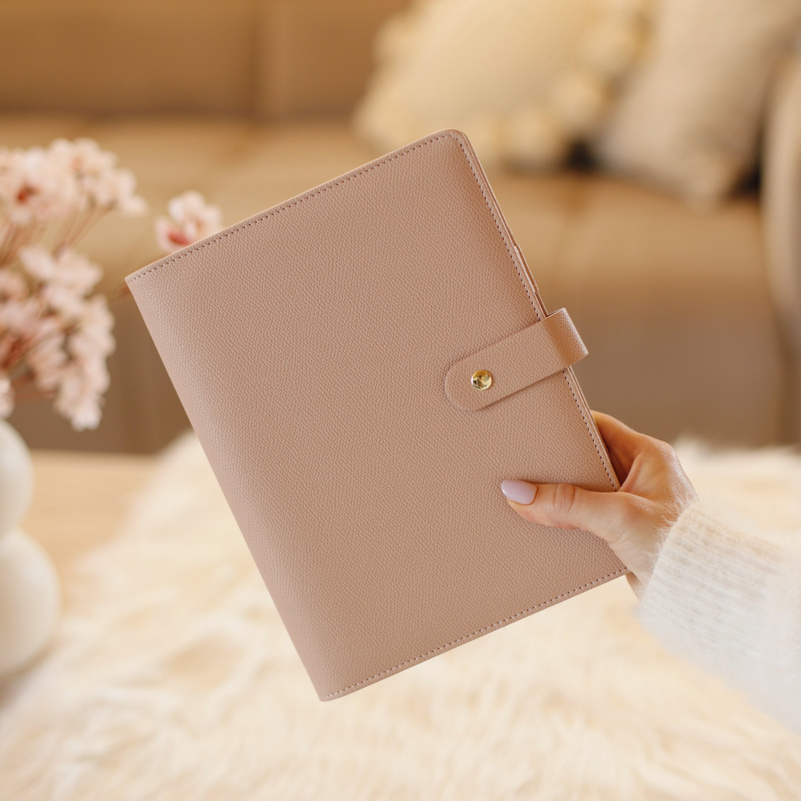 B-Ware | A5 Binder mit goldenen Ringen - Auslaufmodell