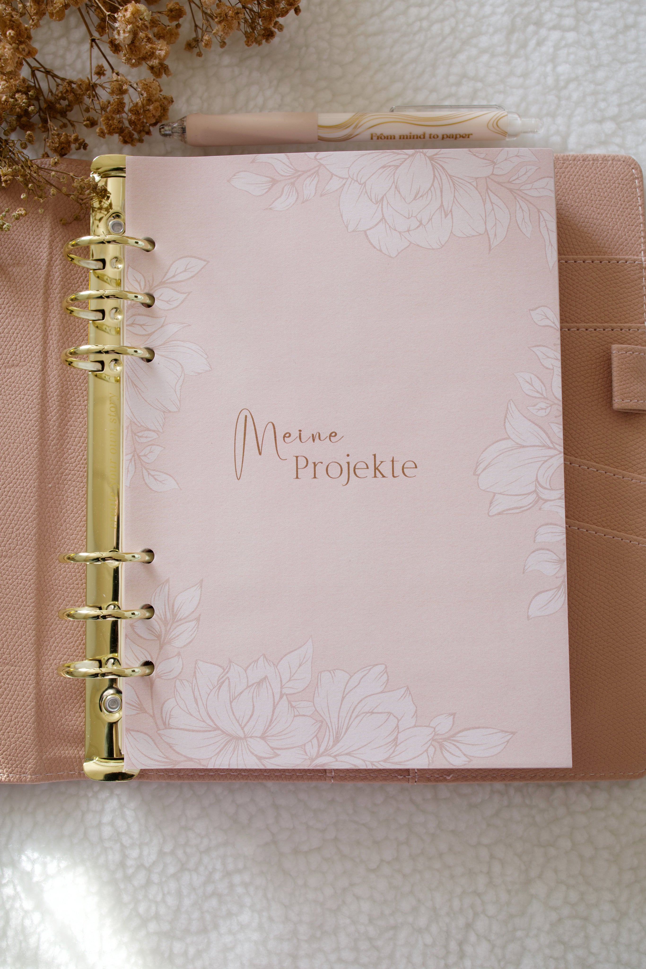 Handarbeitsplaner Einlagen für A5 Binder