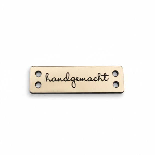 "handgemacht" Label