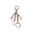 Taschenanhänger mit Charms | Gold & Silber