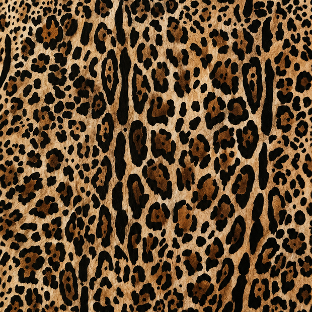 Futterstoff Brown Leopard | wasserabweisend | 50 x 80 cm