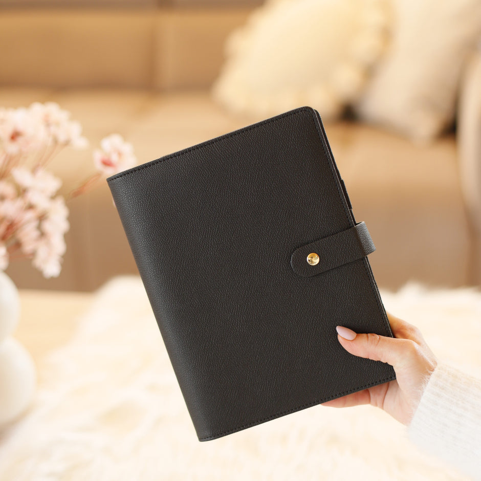 B-Ware | A5 Binder mit goldenen Ringen - Auslaufmodell