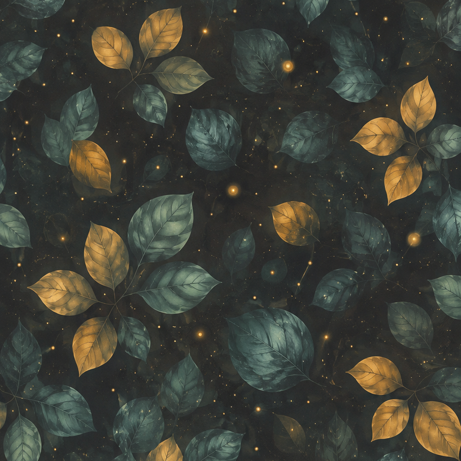 Futterstoff Golden Forest | wasserabweisend | 50 x 80 cm
