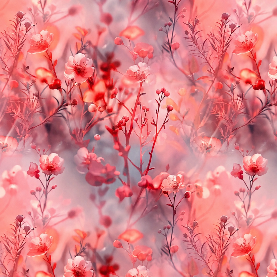 Futterstoff Cherry Blossom Dream | wasserabweisend | 50 x 80 cm