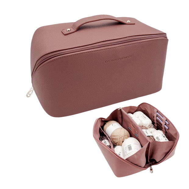 Projekttasche für Häkeln & Stricken