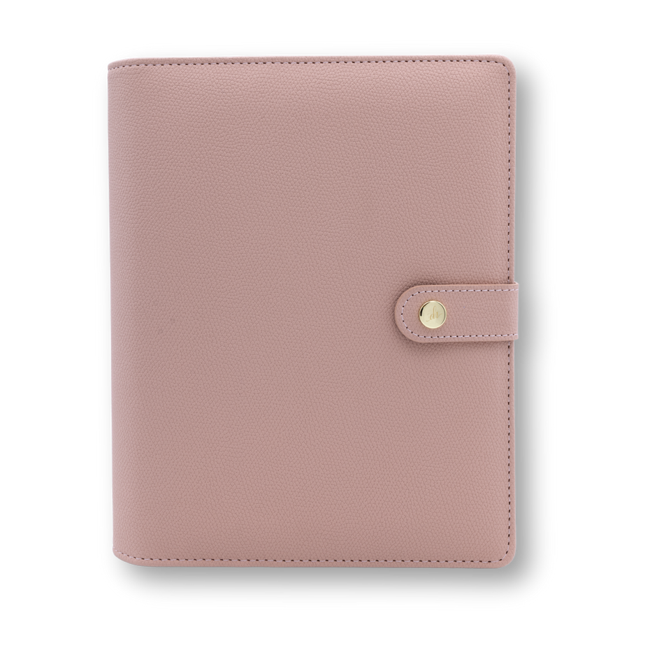 B-Ware - A5 Premium Binder mit goldenen Ringen (30mm Ringe)