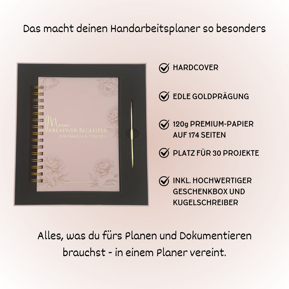 Handarbeitsplaner Geschenkset