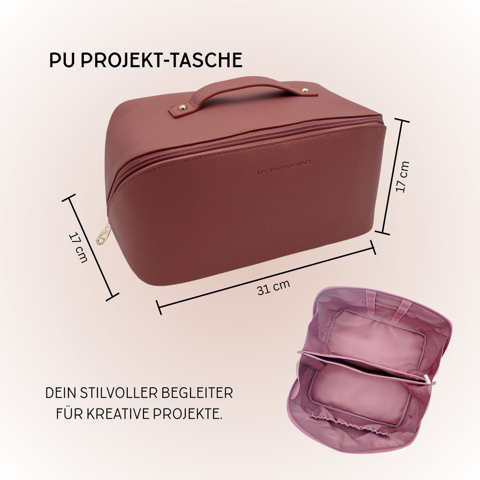 Projekttasche für Häkeln & Stricken