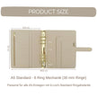 B-Ware A5 Premium Binder mit goldenen Ringen (30mm Ringe)