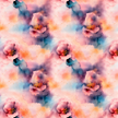 Futterstoff Watercolor Dream | wasserabweisend | 50 x 80 cm