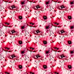 Futterstoff Berry Bloom | wasserabweisend | 50 x 80 cm