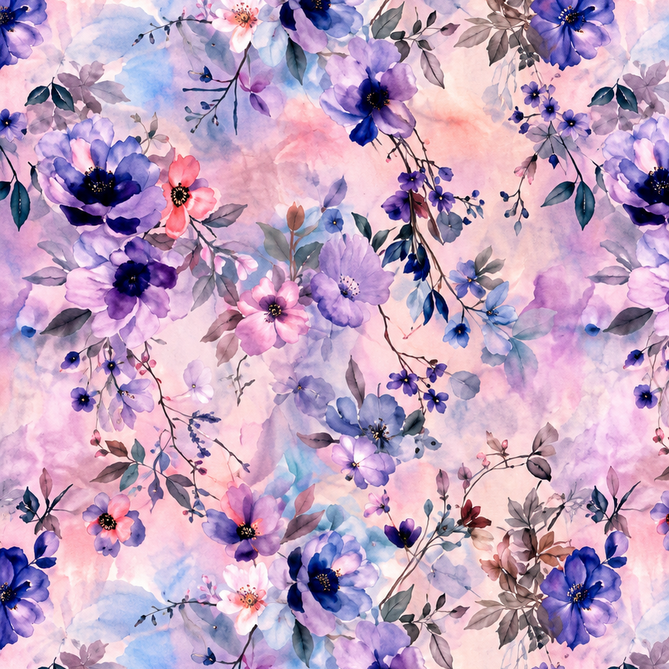 Futterstoff Spring Romance | wasserabweisend | 50 x 80 cm