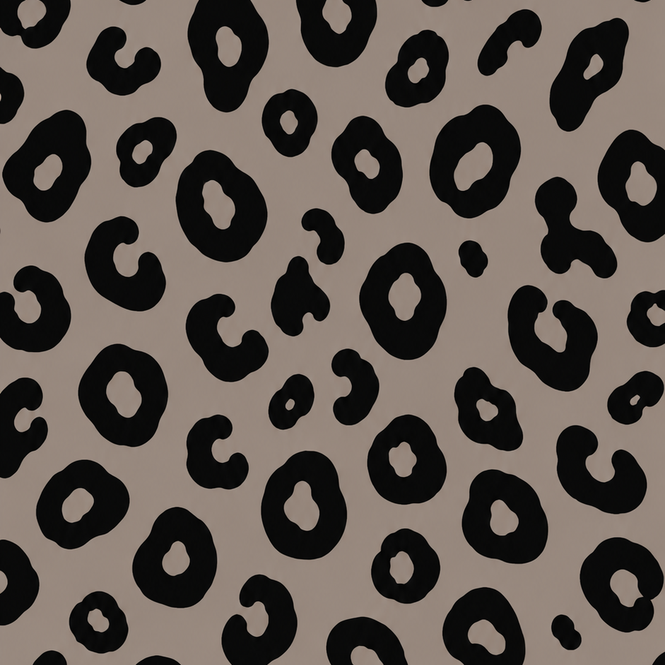 Futterstoff Taupe Leo | wasserabweisend | 50 x 80 cm