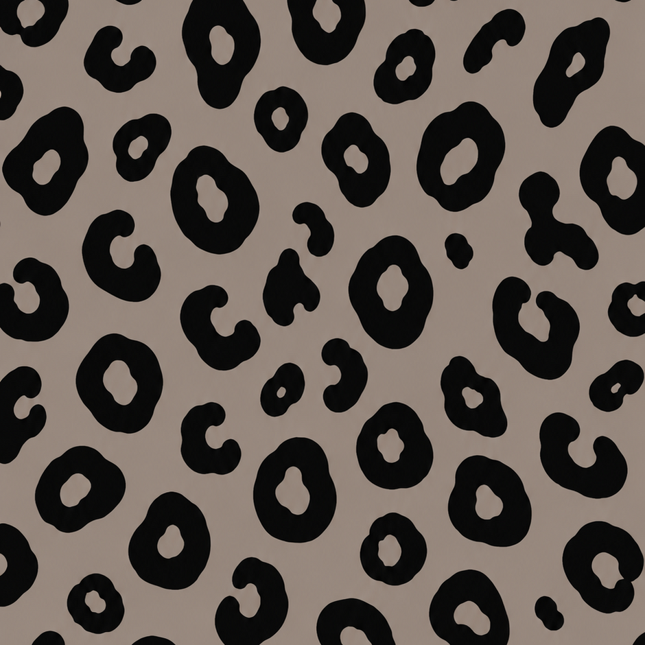 Futterstoff Taupe Leo | wasserabweisend | 50 x 80 cm