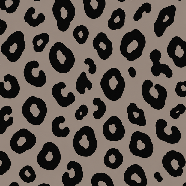 Futterstoff Taupe Leo | wasserabweisend | 50 x 80 cm