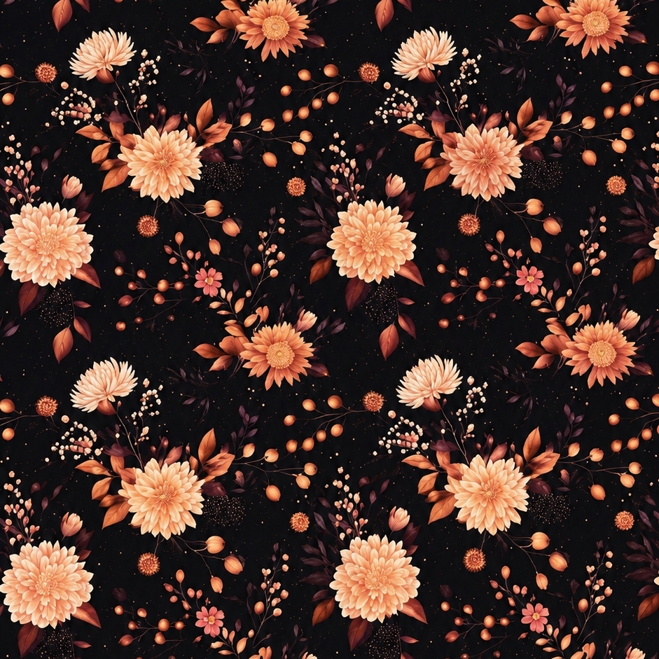 Futterstoff Navy Autumn | wasserabweisend | 50 x 80 cm