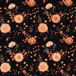 Futterstoff Navy Autumn | wasserabweisend | 50 x 80 cm