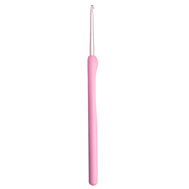 Tulip ETIMO Rose Häkelnadel 4,5 mm - Ergonomische Häkelnadel mit Softgriff