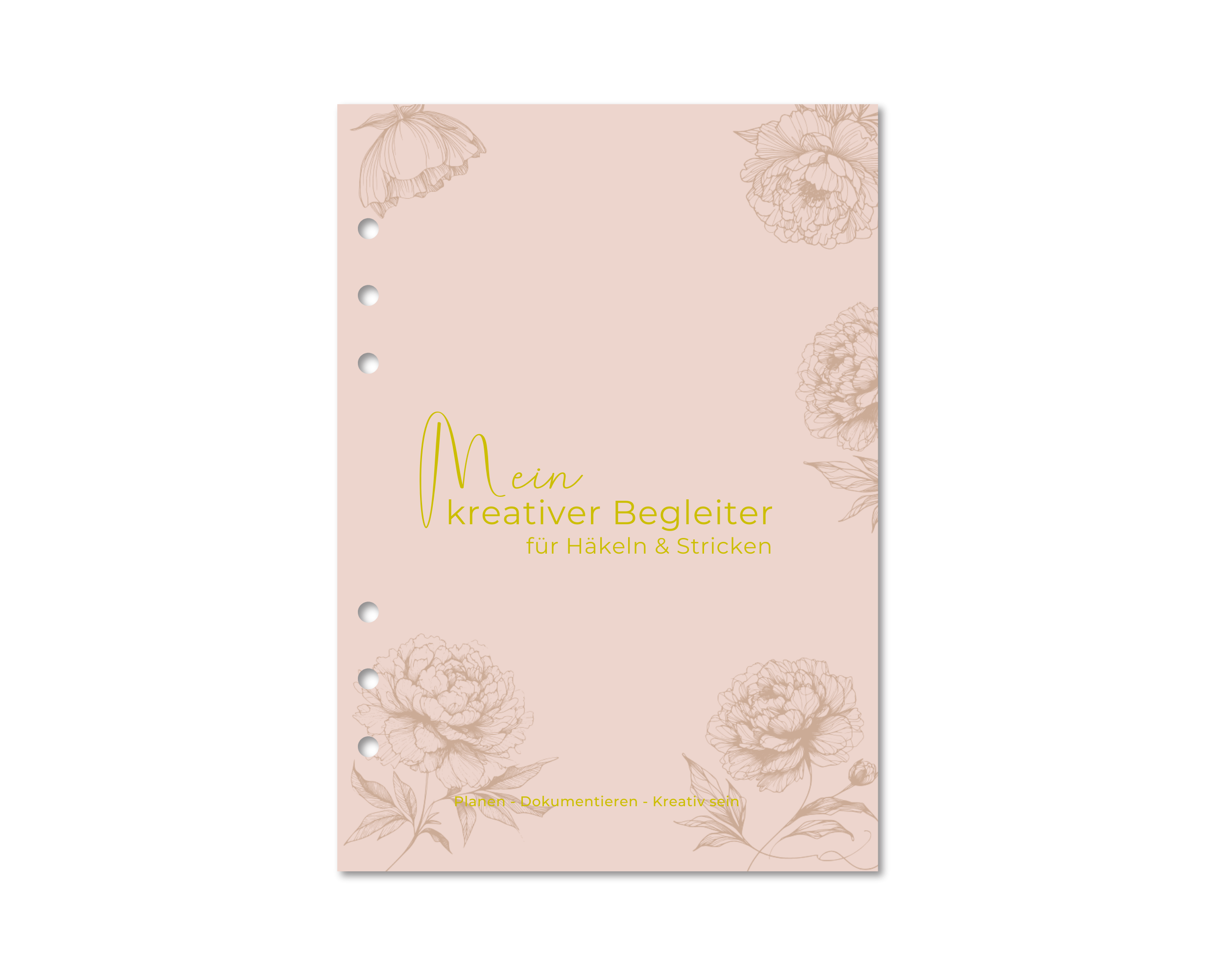 Handarbeitsplaner Einlagen für A5 Binder