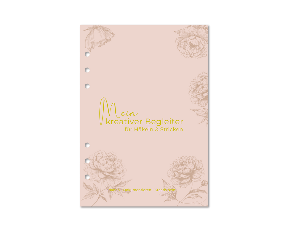 Handarbeitsplaner Einlagen für A5 Binder