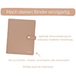 B-Ware - A5 Premium Binder mit goldenen Ringen (30mm Ringe)