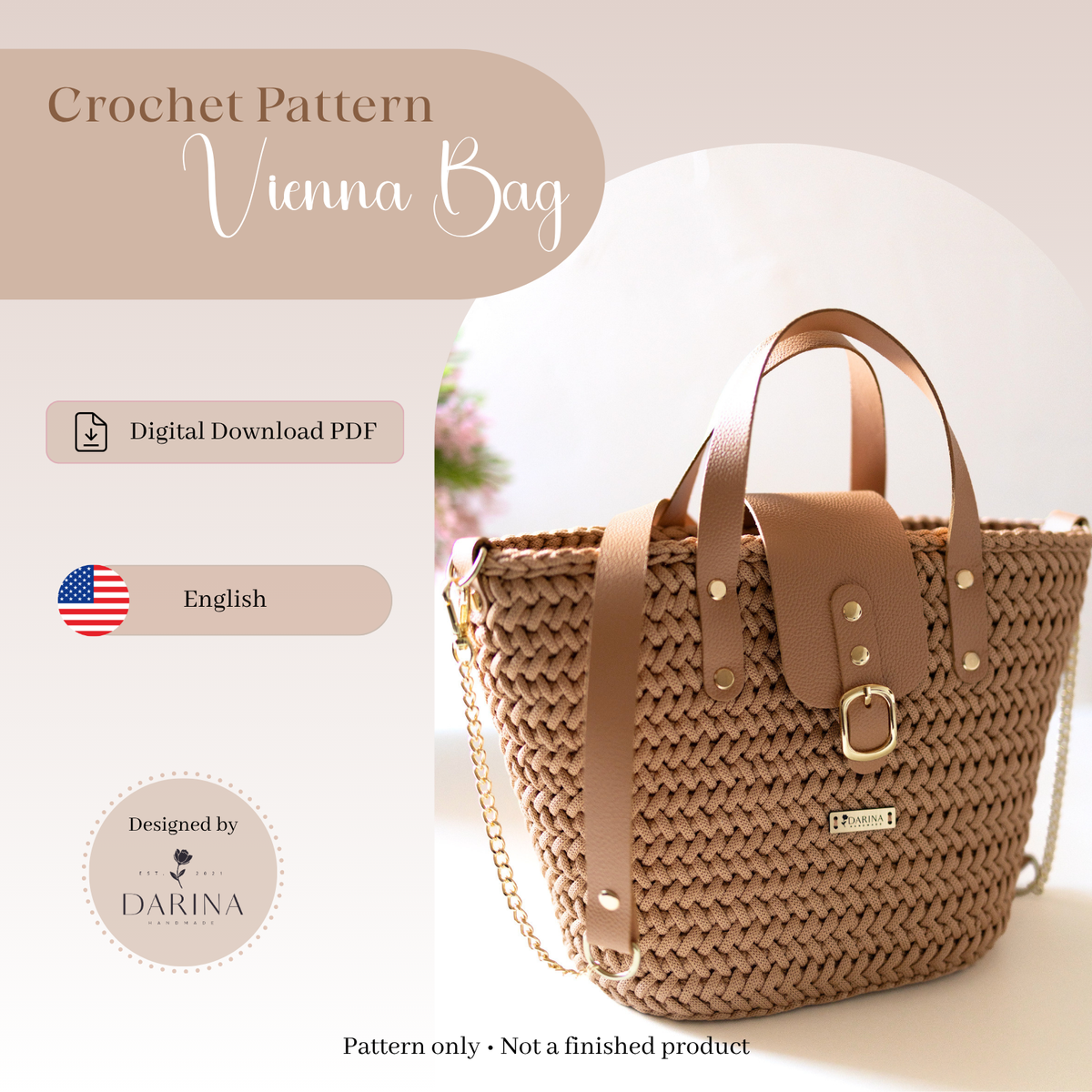Crochet Pattern Elina Bag (PDF download)